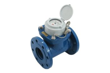 NA-80 öntöző vízóra 225mm 63m3/h 100L/impulzus jeladóval, 3" karimás REED impulzusadós WT locsoló vízmérő