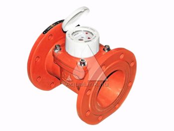 NA-200 vízóra meleg 90°C 350mm 400m3/h, 8" PN16 karimás melegvizes WP vízmérő